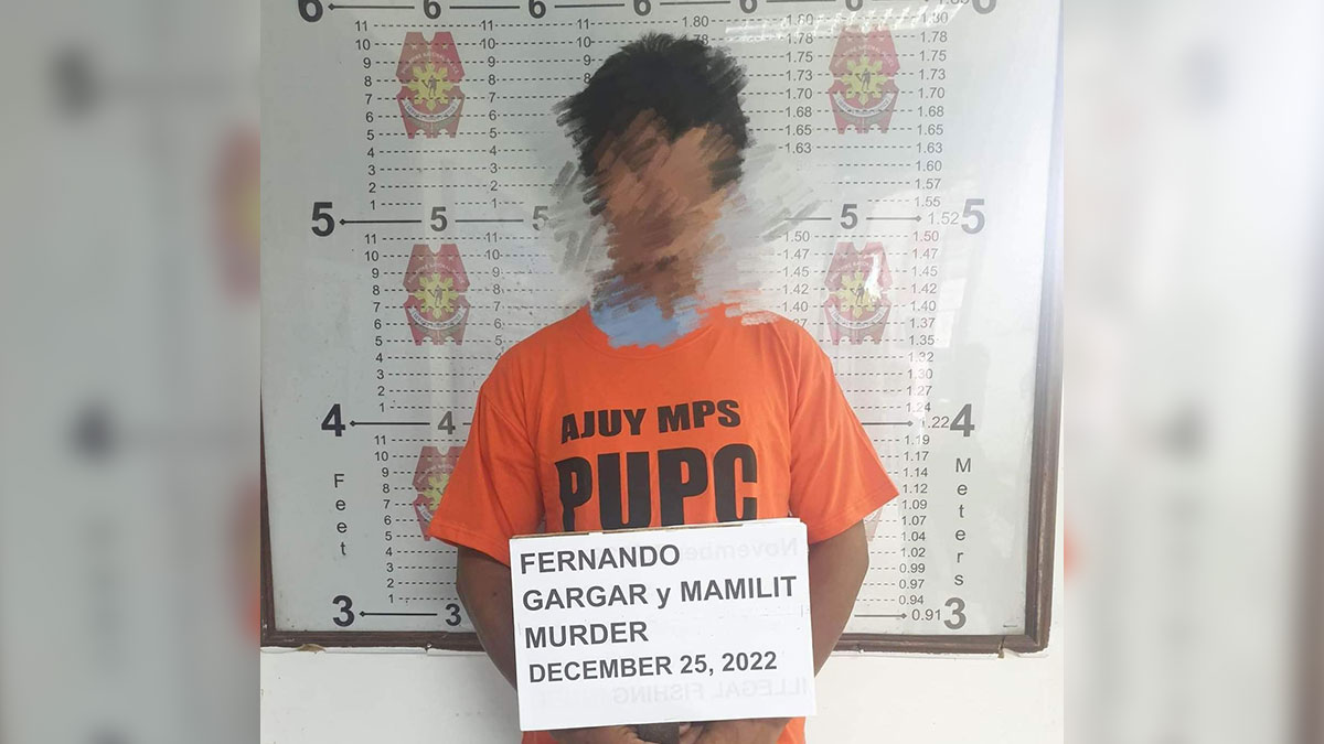 ILOILO CITY - Napasakaan na sang kaso nga murder ang suspek nga nagtiro patay sa Australian National sadtong besperas sang paskwa alas 10:45 ang takna sang aga sa NHA Village Brgy. Tipacla, Ajuy, Iloilo, Desyembre 24, 2022.